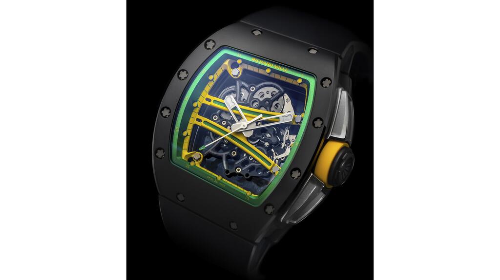 This Richard Mille RM-6101 Yohan Blake was one of the “Time & Space: Watches from the Collection of Glen de Vries” top lots, selling for $163,800. Richard Mille RM-6101 Yohan Blake